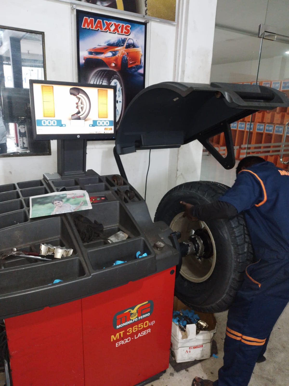 Workshop - Tyre Installation